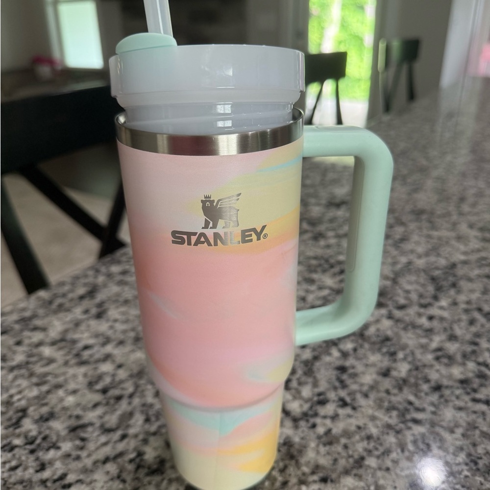 Stanley Pink and Blue Insulated Water Bottle
